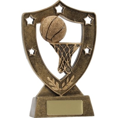 Basketball Gold Shield