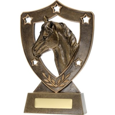 Horse Gold Shield