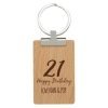 Timber ID Keychain