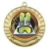Eco Scroll - Skiing