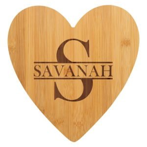 Bamboo Board - Heart