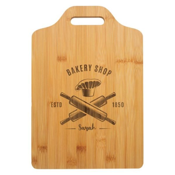 Bamboo Board with Slot Handle