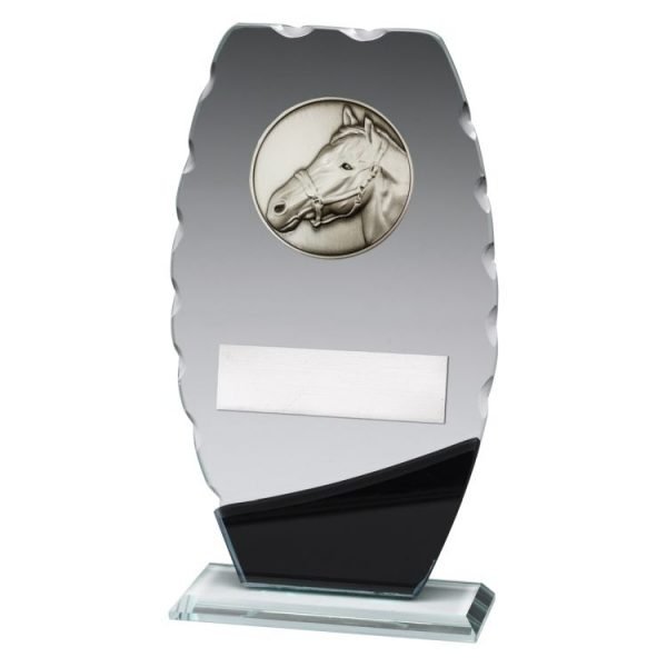 Clipped Oval Glass - Horse - Image 3