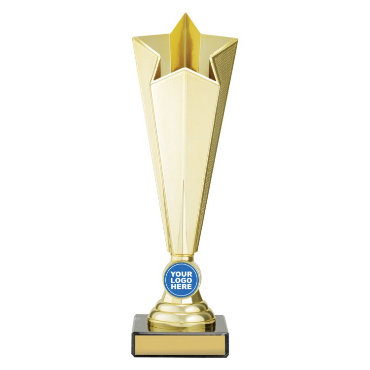 Mega Star Logo - Gold