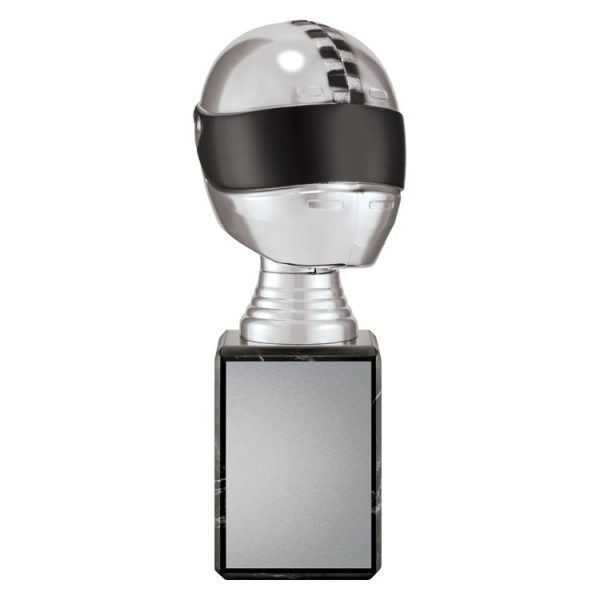 Silver 3D Helmet